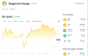 DOGE Menggila!  Mungkinkah Sentuh $1 Lagi?