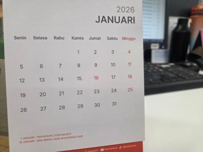 Kalender 2026 Terkuak! 9 Long Weekend Menanti, Siap Rencanakan? 1 Kalender 2026 Terkuak! 9 Long Weekend Menanti, Siap Rencanakan?