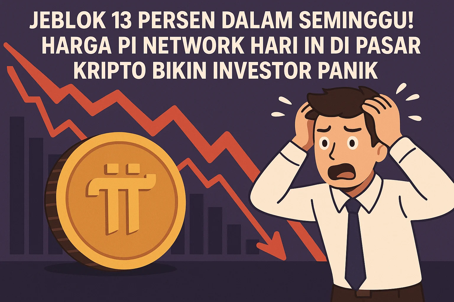 Bikin Investor Was-Was: Harga Pi Network Anjlok 4%, Tekanan Pasar Masih Bayangi Altcoin Lainnya