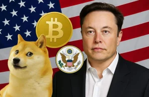 DOGE Resmi Bubar, Elon Musk & Michael Saylor Kodekan Sinyal Bitcoin? Spekulasi Menggila!