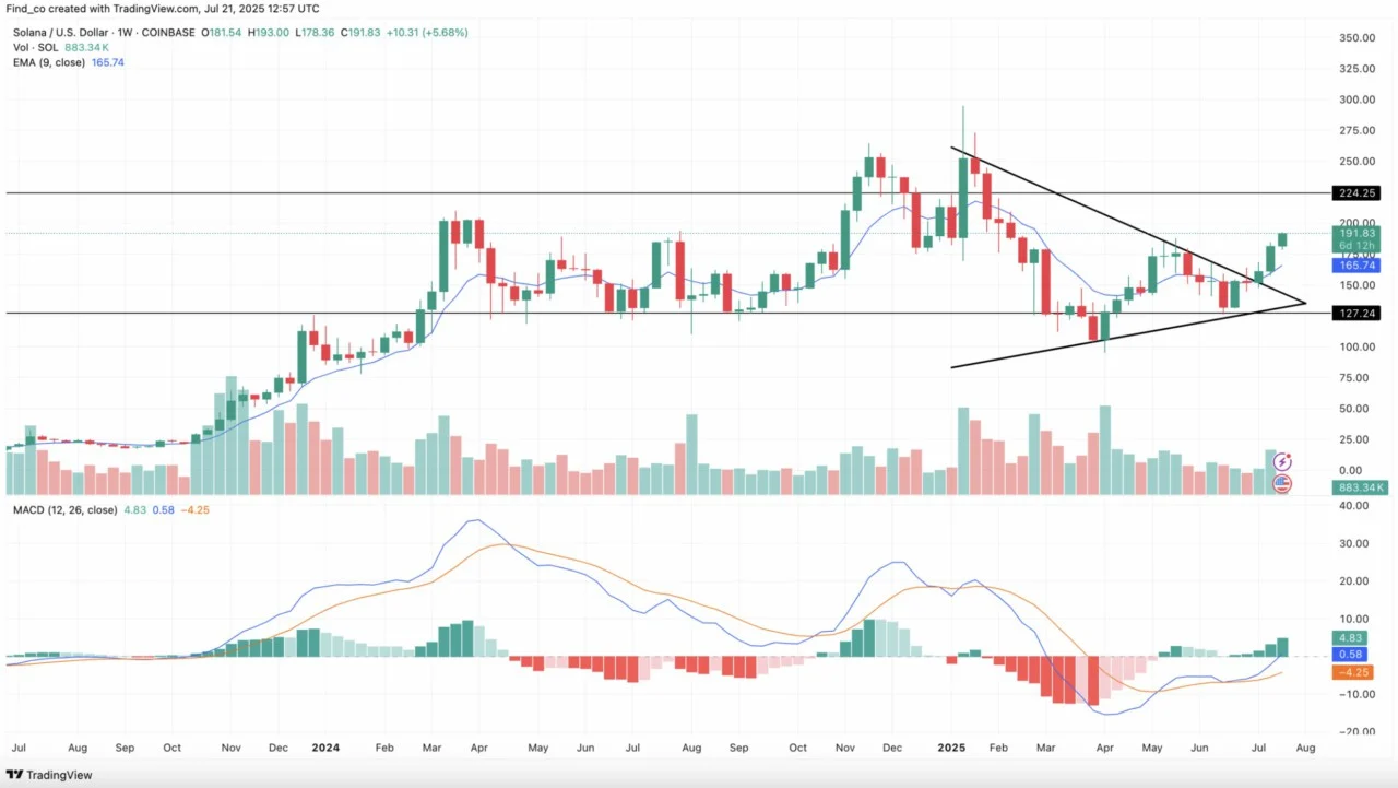 Ledakan Bullish Solana: Harga Meroket ke US$80,74, Penguatan Hampir 20% dalam Sepekan!