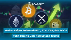 Sentimen Pasar Kripto Menggeliat: Bitcoin dan XRP Rebound Usai Trump Klaim Iran Ingin Berdamai