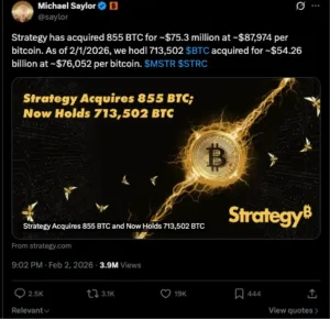 Sinyal Misterius Michael Saylor: Strategy Borong atau Lepas Bitcoin Lagi?