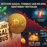 Poros Informasi 5 Bitcoin Tergelincir! Gagal Bertahan di US$65.000, Investor Cemas?