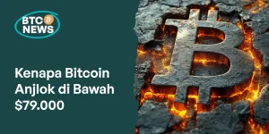 Kepanikan Pasar Kripto: Bitcoin Jatuh di Bawah US$78.000, ETH dan XRP Ikut Terseret, Apa Penyebabnya?