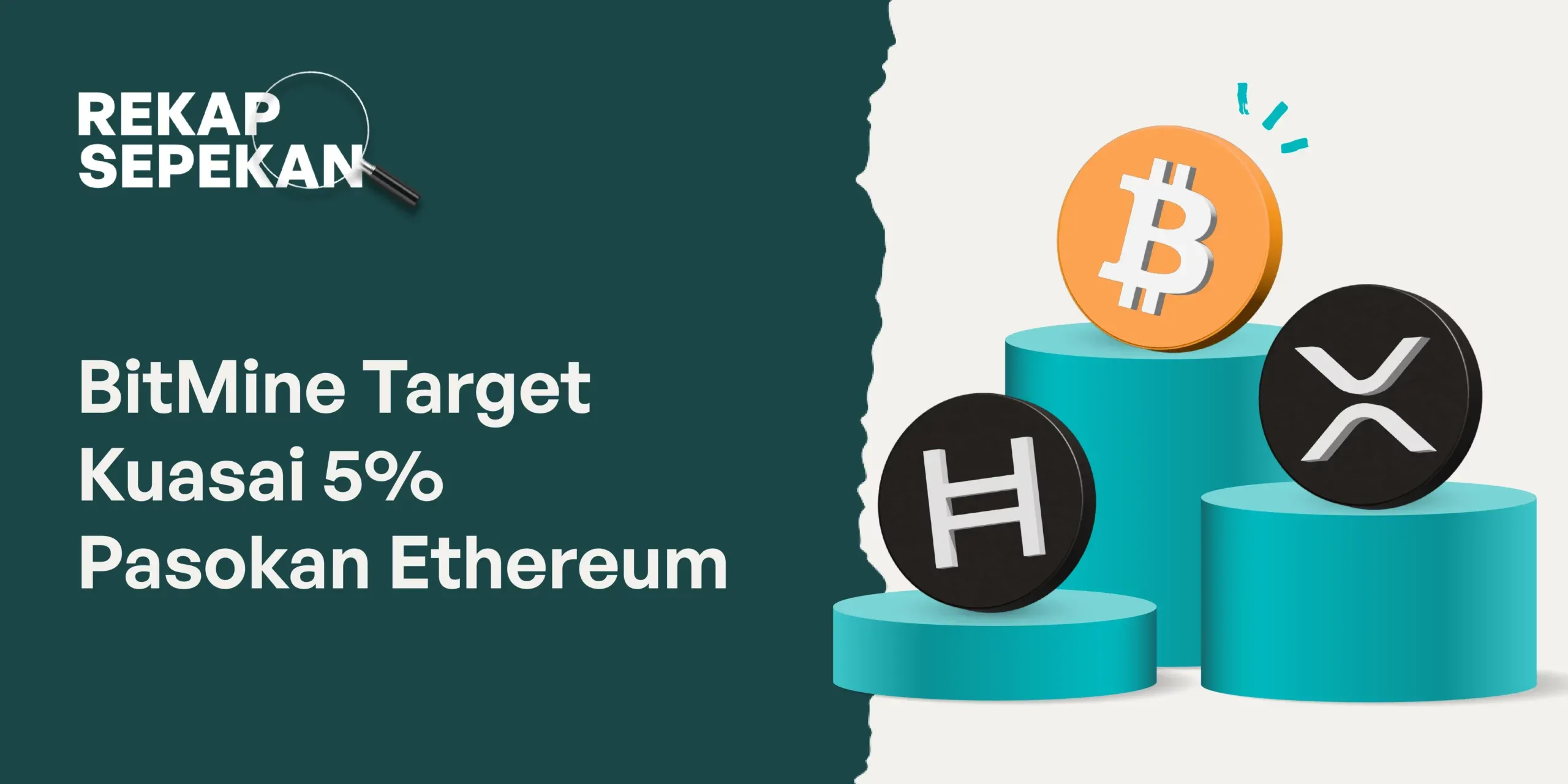 Kuasai 5% Pasokan ETH, Bitmine Dorong Ethereum Menuju $3.000: Akankah Terjadi?