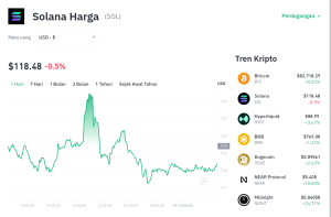 Solana Terpeleset! Gagal Tembus $120, Akankah Bullish Berakhir?